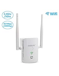 Extensor WiFi de OURLiNK con amplificador de señal de Internet WPS   repetidor inalámbrico de 2,4 GHz correa de hasta 300 Mbps   Red de mejor alcance compatible con Alexa Extiende WiFi a dispositivos Smart Home Alexa