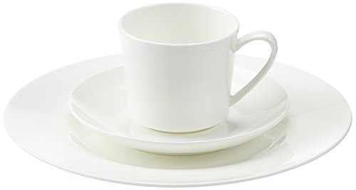 Rosenthal 61040-800001-18735 Jade weià 18-teiliges Fine Bone China Kaffeeset