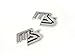 MAZDASPEED MINI MS CHROME EMBLEM BADGES - PAIR