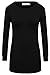 Meaneor Women's Long Sleeve Raglan Crewneck Tunic Sweatshirt Solid Top T-Shirts