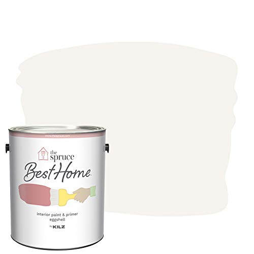 The Spruce Best Home by KILZ Interior Paint & Primer in One, First Frost, Eggshell, 1 Gallon