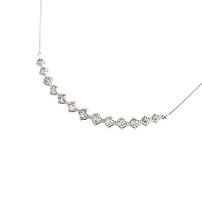 Amazon Tbs公式 プラチナ９００使用 合計１カラット ダイヤ