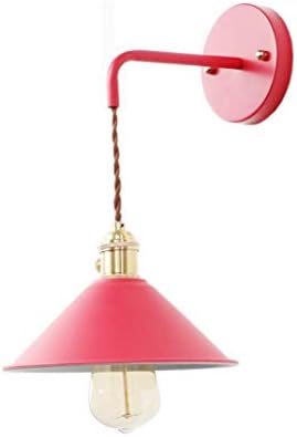 YUENSLIGHTING Dia.21cm Shade Lighting Pink Corridor Lamp Creative Combination Bar Hotel Home Wall Sconce Light