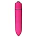 MaDD, Multi Speed Mini Electric G-spot Massager/Vibes, Waterproof 10-Frequency Portable Bullet Vibrator Sex Toy for Adult Women Kit Includes Storage Bag (Pink)
