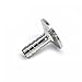 Stainless Steel 304 KF25 Flange to OD 16mm or 5/8 inch Rubber Hose Barb Adapter for Vacuum
