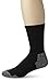 PowerSox Men's Power-Lites 3-Pack Crew Socks with Moisture Control Black Shoe Size: 9-12.5
