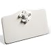 Place Tile Designs Set of 6 Fleur de Lis Dry-erase Ceramic Place Card