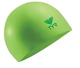 TYR Latex Swim Cap, Florescent Green
