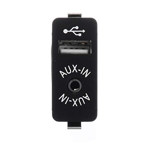 TOOGOO Car Cd Changer Player Audio Aux Audio Harness Switch Button for-BMW E60 E61 E63 E64 E87 E90 E70 F25