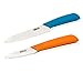 HULLR 6 Piece Ceramic Blade Multi Color Kitchen Knife Set With Acrylic Stand