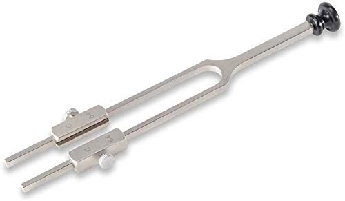 DZWJ Medical Tuning Fork Aluminum, with Mallet Hammer Ball Medical Instruments Tuning Vibration Sound Therapy