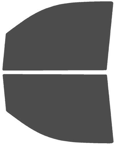 The Tint EffectPrecut Window Tint Kit Compatible with Chevrolet Silverado 1500 Crew Cab (2014-2018) & (2019 Limited) (Includes: Front Door Window precuts in 30%) Automotive Film