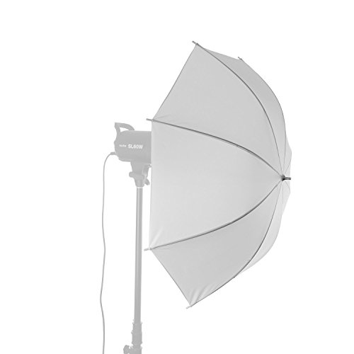 WAAO Professional 33"/84cm White Translucent Reflector Umbrella for Photography Studio Light Flash