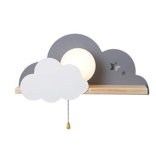 Kinder Wandleuchte Mit Zugschalter Nachtlampe Kreative Wolkenform