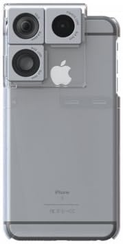 Puzlook iPhone 6S case with Optical Lens (Space Gray)