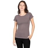 ayaecofashion AYA | Women's Organic Pima Cotton T-Shirt | Natural Gray M