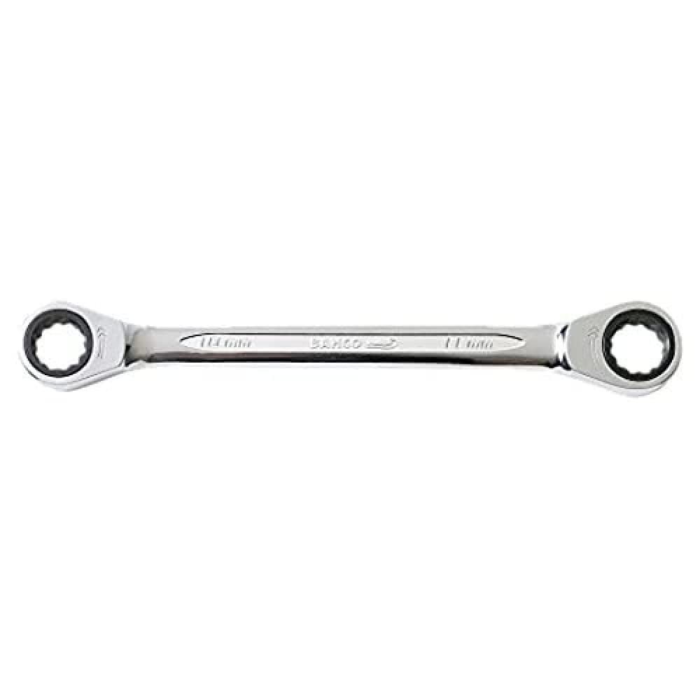 Bahco 1320RM-6-7 Ratcheting Ring Wrench, Silver, 6-7 mm