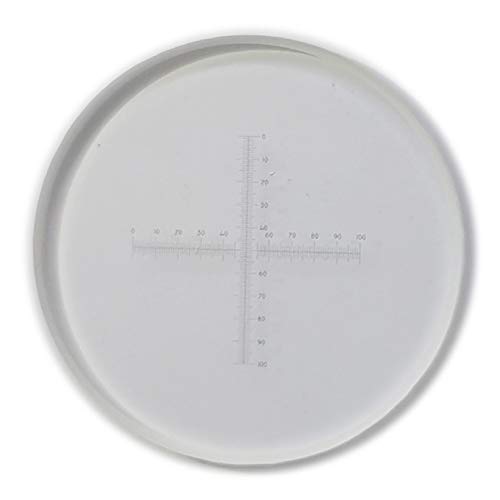 0.1mm Microscope Micrometer Cross Microscope Calibration Ruler Slides