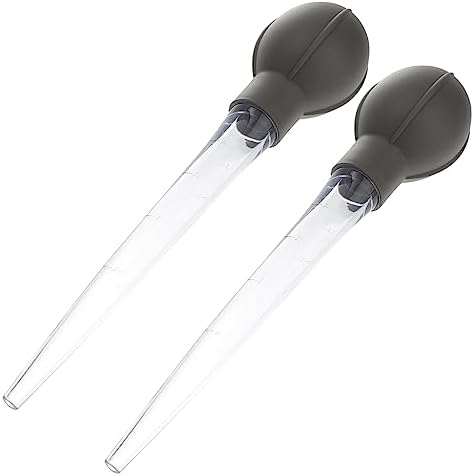 100 Pcs Cupcake Pipettes 4mL Disposable Plastic Transfer