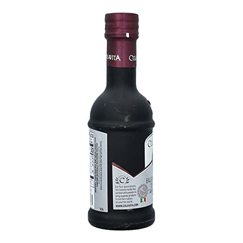 COLAVITA AGED BALSAMIC VINEGAR OF MODENA IGP, 3 YEARS, 8.5 FLOZ GLASS BOTTLE
