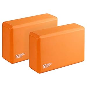 Mirafit Set of 2 Yoga Blocks – Choice of Colour
