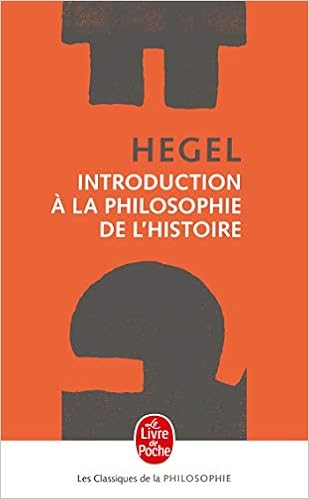 Introduction A La Philosophie De L Histoire Amazon Fr Friedrich Hegel Myriam Bienenstock Norbert Waszek Livres