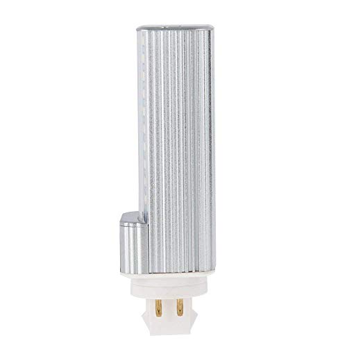 HERO-LED GX24-40S-4P-DW Rotatable PL-C Lamp GX24Q 4-Pin LED CFL/Compact Fluorescent Lamp, 8W, 18W Equal, Daylight White 5000K (Remove/Bypass The Ballast)