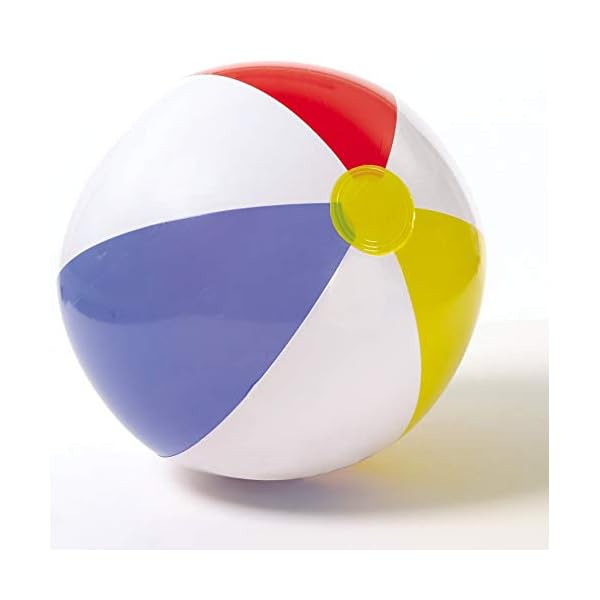 Intex-20-Beach-Ball Intex Glossy Panel Ball - Inflatable Water Ball / Beach Ball - Diameter 51 cm