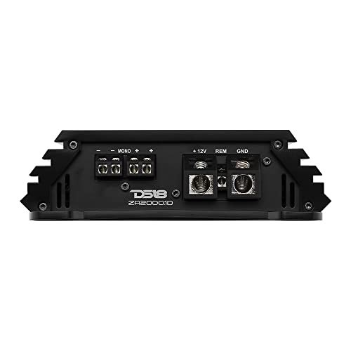DS18 ZR2000.1D Car Amplifier 1Channel Digital Class D Subwoofer