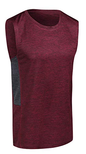 image for Real Essentials Men's Quick Dry Fit Dri-Fit Jersey Sleeveless Tank Top