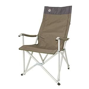 Coleman Vouwstoel Sling Chair met aluminium frame om te relaxen, campingstoel met armleuningen en hoge rugleuning…
