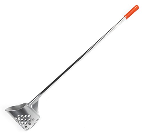 Rtg straight handle aluminum sand scoop for metal detec…