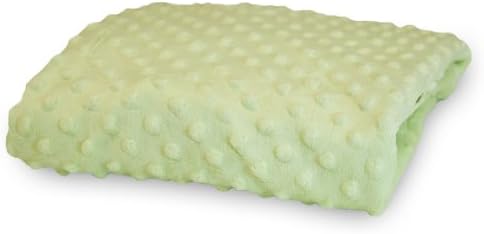 Minky Dot Changing Pad Cover, Sage,Standard