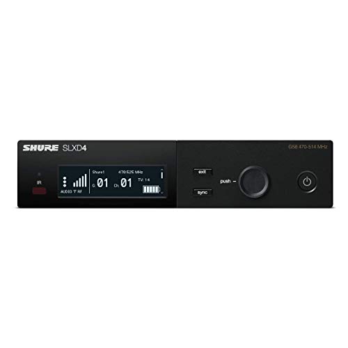 Shure SLXD4 Wireless Receiver