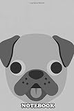Notebook: Domestic Dog Lupus Familiaris When Considered A , Journal for Writing, College Ruled Size 6" x 9", 110 Pages