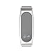 OLLIVAN for Xiaomi Mi Band 4 Strap, Mi Band 4 Mi Band 3 Wristbands Metal Replacement Bracelet Accessories Adjustable Wrist Straps for Xiaomi Mi Band 4 Mi Band 3 -No Tracker