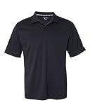 Champion Double Dry Men's Solid-Color Polo Shirt - Medium, Black