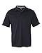 Champion Double Dry Men's Solid-Color Polo Shirt - Medium, Black