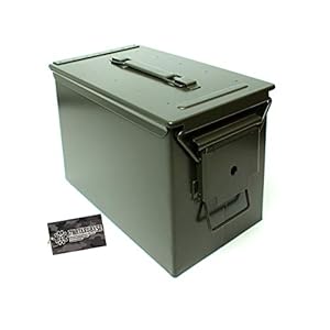 MILITARY-BASE(ミリタリーベース)Fat .50タイプ SAW アンモボックス 3.3kg [325mm×188mm×228mm]