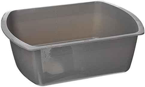 Rectangular Plastic Washbasins ( WASHBASIN, RECTANGULAR, GRAPHITE, 6 QT ) 1 Each / Each