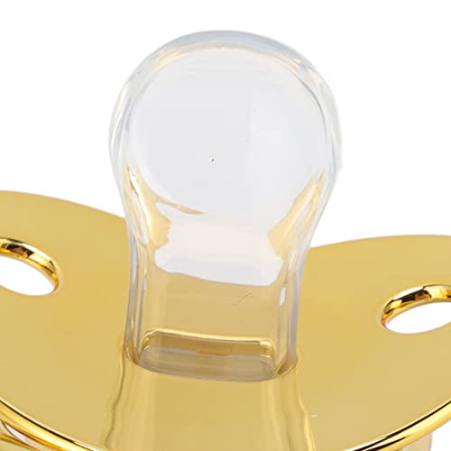 Baby Pacifier Symmetrical One Piece Design Nipple Shape Helps Promote Healthy Oral Development