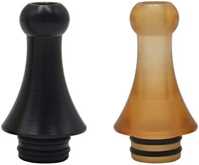 2pcs 510 Drip Tip New Long Style Reusable (POM & Acrylic Material)