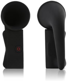 Bone amplificateur portable en silicone pour iphone 4 Noir (4716076150438)