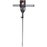AgraTronix 8180 Soil Compaction Tester - 24 in. Probe, 300 PSI, Rubber Grip Handles, Water Filled Stainless Dial | Agricultural Supplies