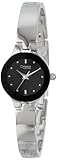 Caravelle by Bulova Women's 43L70 Bangle Bracelet Black Dial Watch