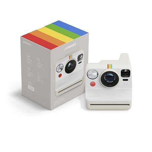 Polaroid - Now Generazione 3 - Fotocamera istantanea - Bianco (9155)