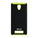 BLU ArmorFlex PC and Silicon Case for Win HD Carrying Case - Retail Packaging - Neon Yellow/ Black