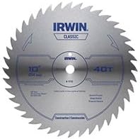 IrwinIndustrialProducts Circ Saw Blade 10In 80T Combo, Sold as 1 Carat