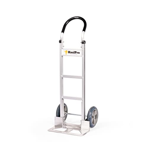 HaulPro Heavy Duty Hand Truck with Horizontal Loop Handle Aluminum