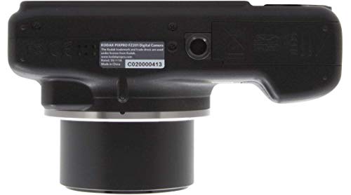Kodak Pixpro FZ201 Digitalkamera, kompakt, 16,1 Millionen Pixel, mit Stecker, Schwarz – Bild 7